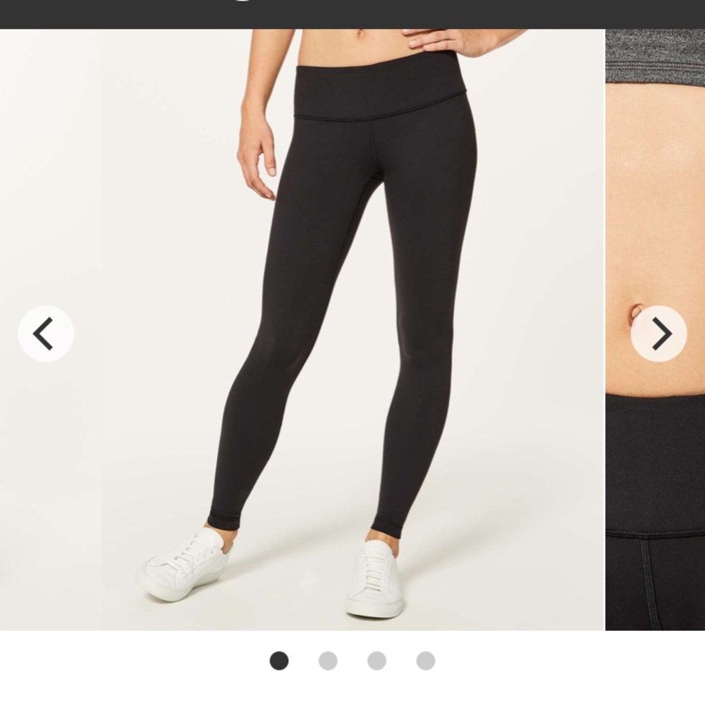 Lululemon Wunder Under Black Leggings